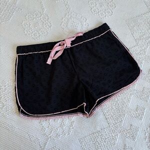 Secret Treasures women’s size M 8-10 black polka dot drawstring pajama shorts